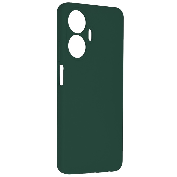 Кейс за Realme C55 Techsuit soft edge силикон тъмно зелен