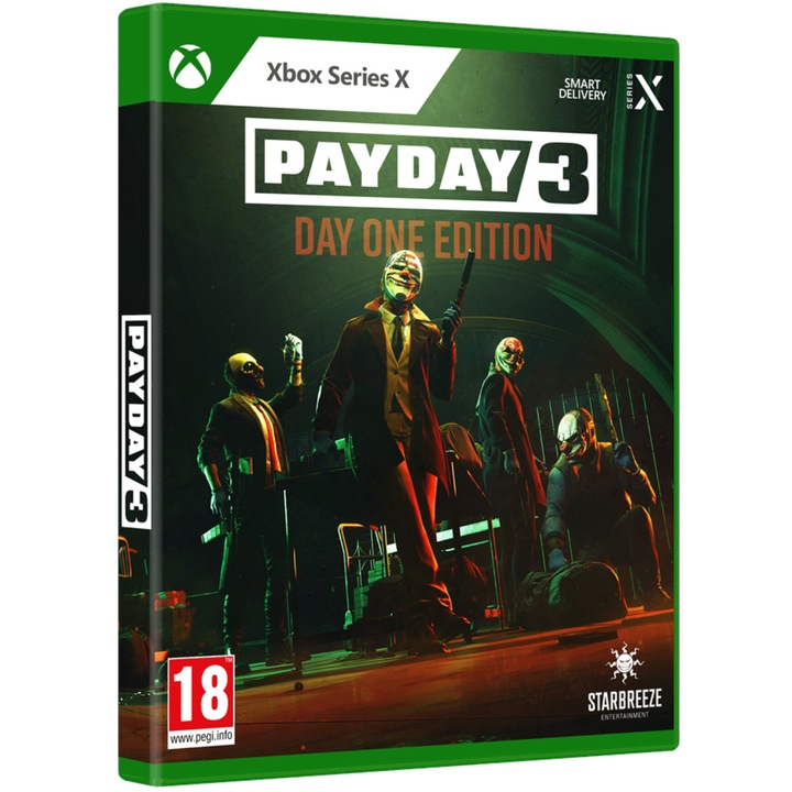Payday 3 Day One Edition játék Xbox Series X-hez