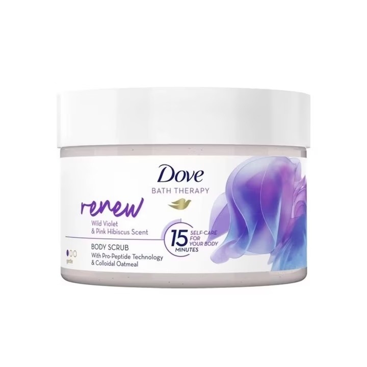Dove Violet és Hibiscus testradír, 295 ml