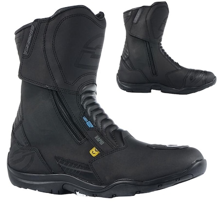 Cizme moto, Ozone, Negru, 42