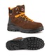 Ghete protectia muncii, Proof, S3S, Dintex membrane, Piele intoarsa/Microfibra, talpa Kevlar, bombeu compozit, Maro, marimea 46