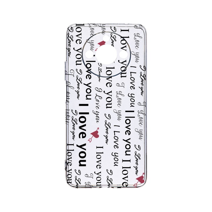 Силиконов калъф BestCase за Realme 11, Love me, Camera Protection, Clear Silicon 2MM, T 40