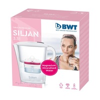 Cana filtranta BWT Siljan + 1 filtru, capacitate 3.3 L, alb