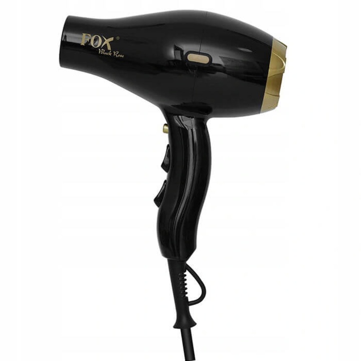 Сешоар Black Rose, FOX, Пластмасов, 2100 W, Черен