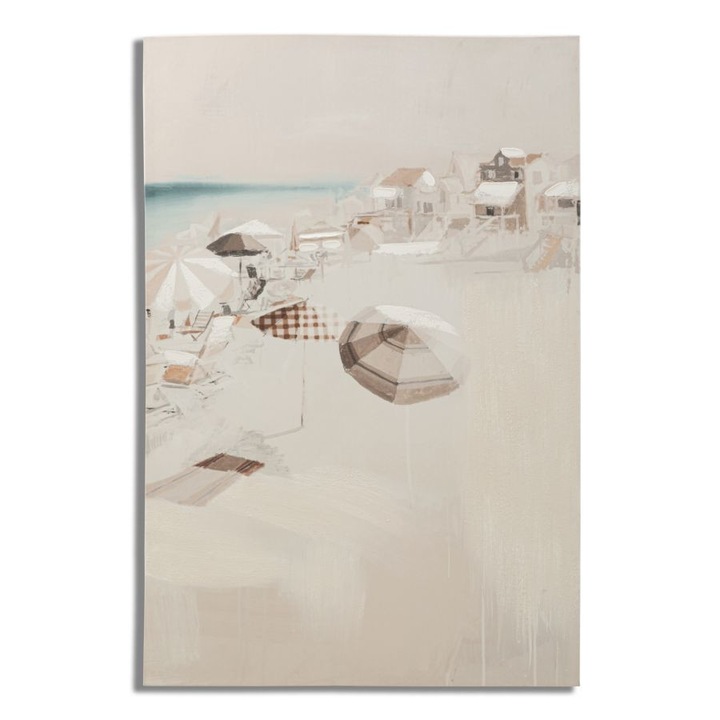 Tablou decorativ Printat/Pictat Mauro Ferretti Beach -B- 80X3X120 cm, Multicolor
