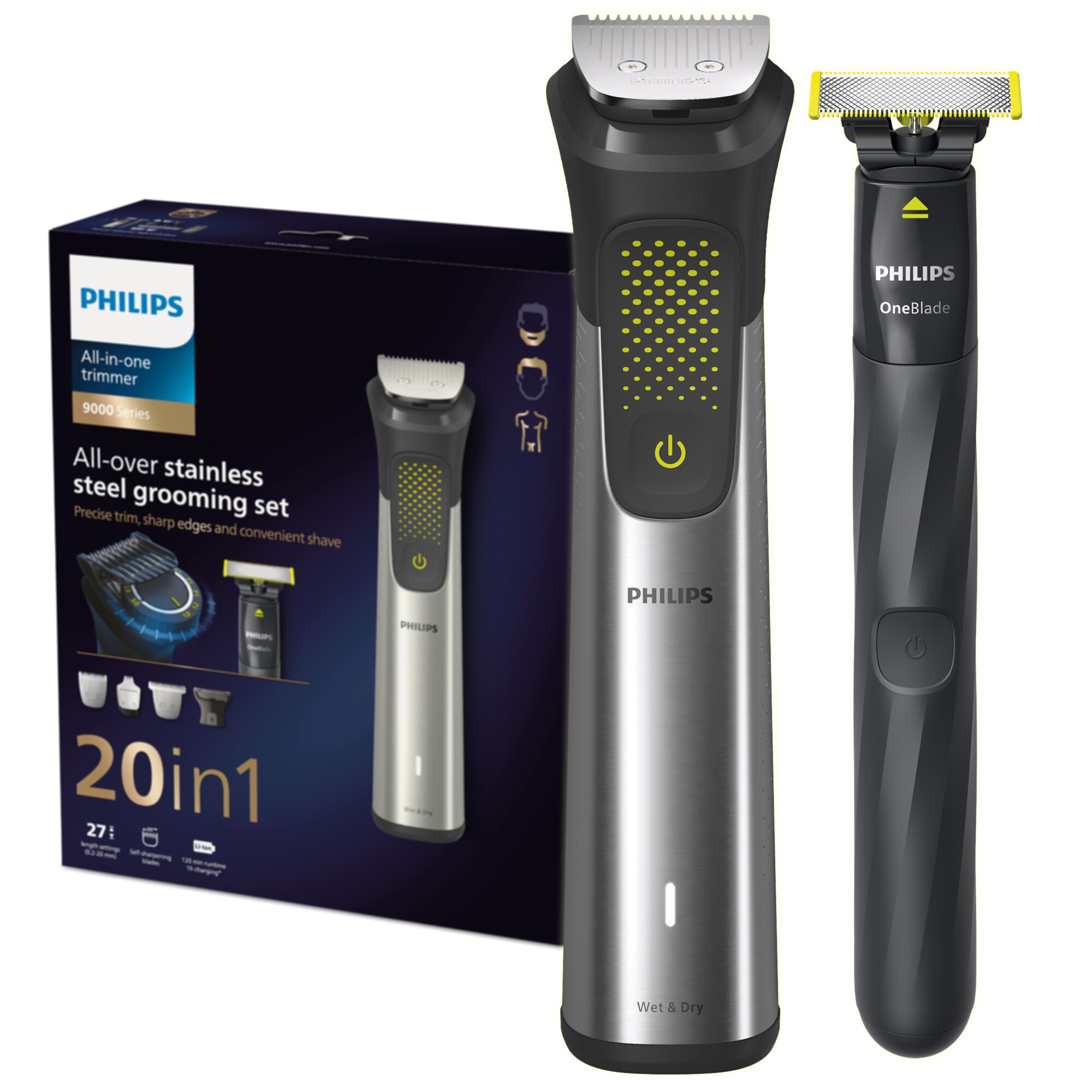 Aparat de tuns barba & parul de pe cap si corp 13in1 PHILIPS All