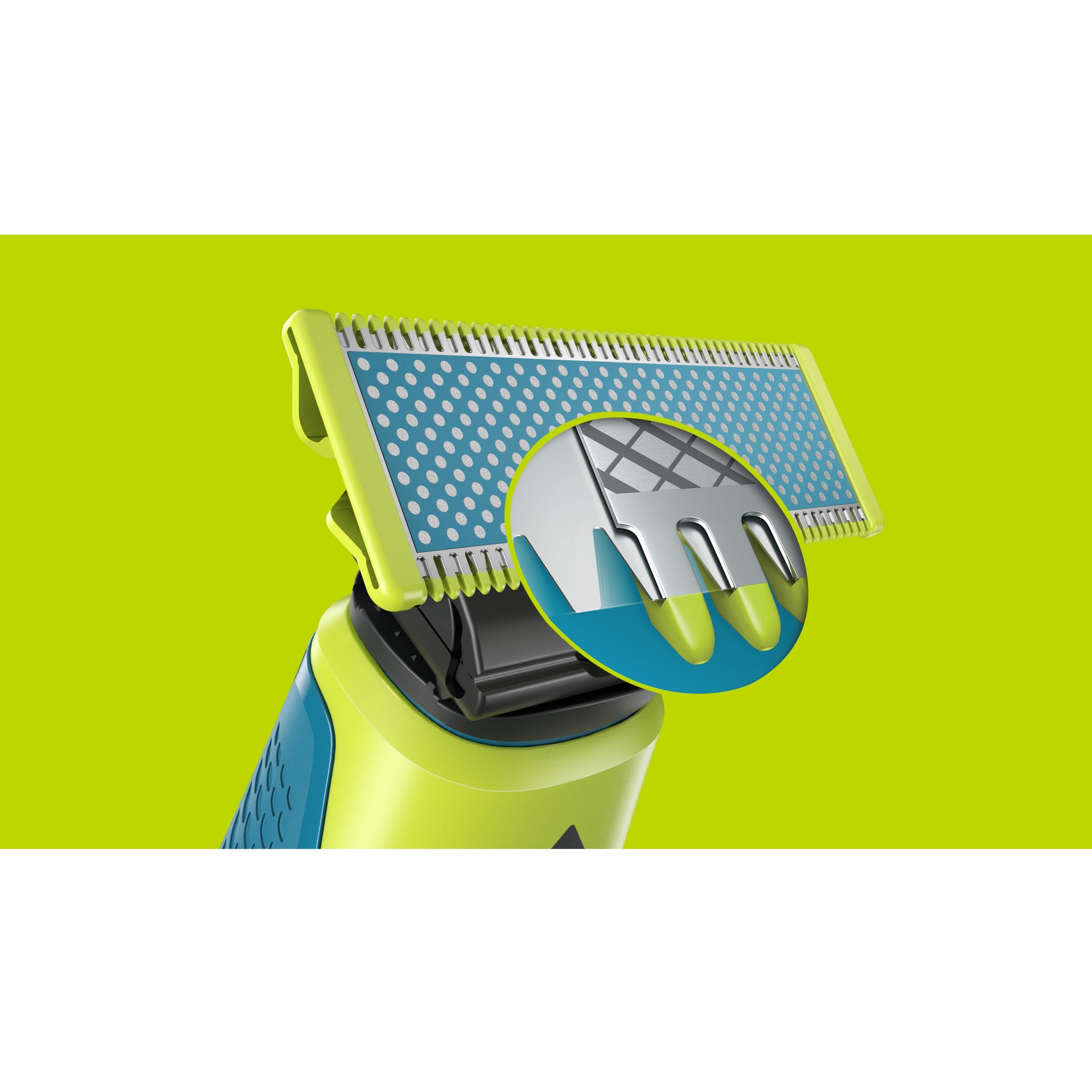 Pack De 2 Lames De Rechange Philips OneBlade QP225/50 - Anti-Friction - Pour Visage - Neuf