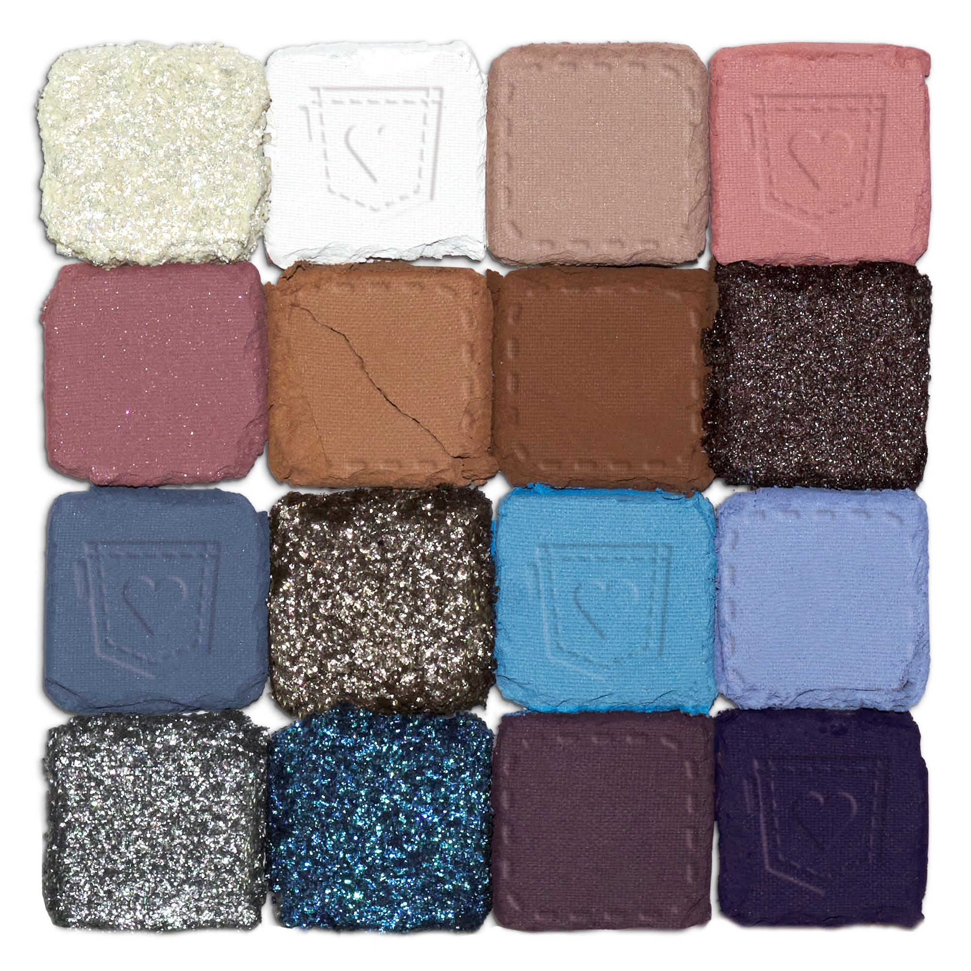 Paleta de farduri NYX PM Ultimate Shadow Palette, 01W Vintage Jean