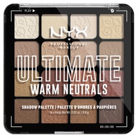 Paleta de farduri NYX PM Ultimate Shadow Palette, 05W Warm Neutrals, 12.8 g