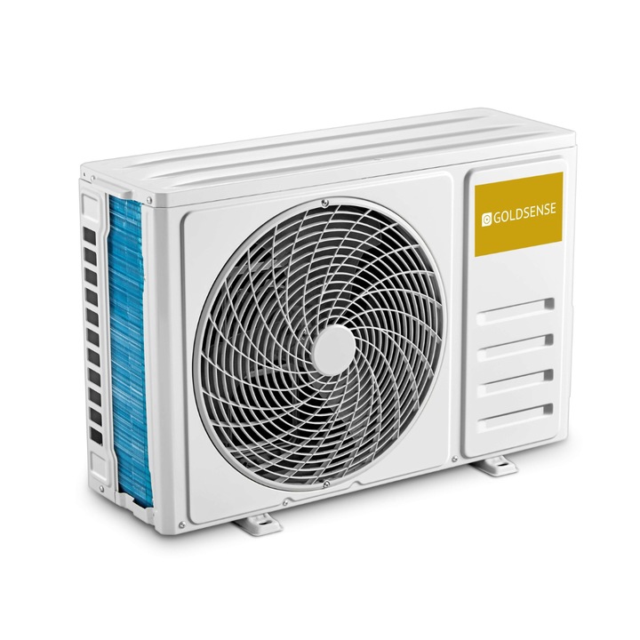 Aparat aer conditionat Goldsense Aether Pro 12000 BTU/h, filtru carbon activ, Model 2024, Smart Air Flow, I Feel, kit montaj inclus, WiFi Ready, incalzire -20 grade