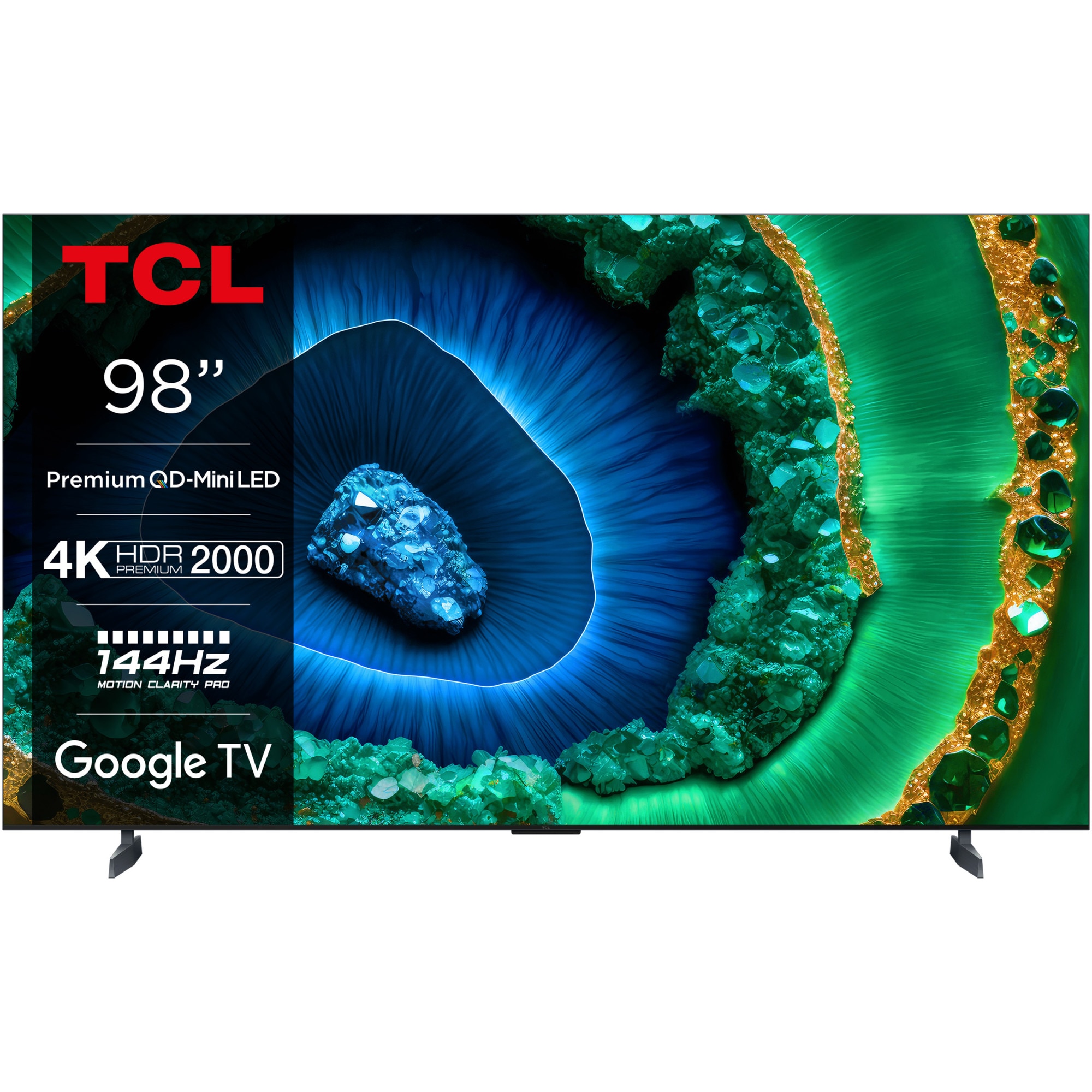 Televizor TCL 65C805 4k Ultra HD, Mini LED, QLED, Smart TV, diagonala 165  cm