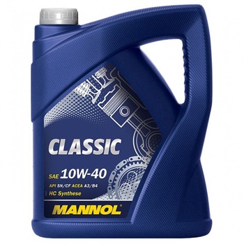Ulei motor Mannol Classic 10W-40 4L Ulei motor Mannol Classic 10W-40 4L
