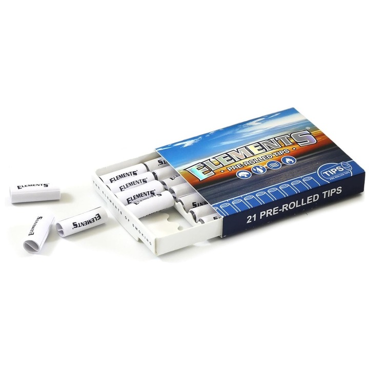 Set 21 Filtre pre-rulate Elements Blue fara chimicale, diametru 6mm