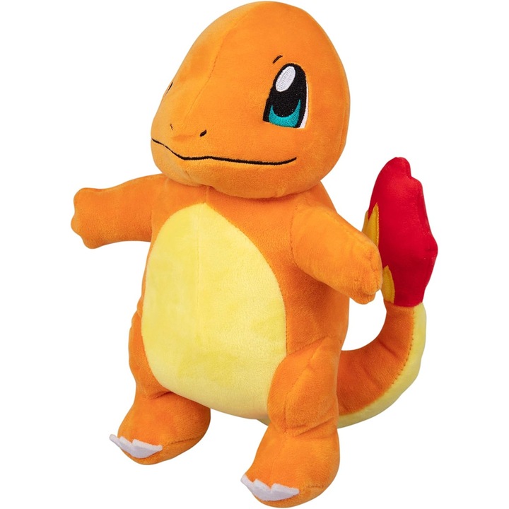 Плюшена играчка, QttvbTna, Pokemon Charmander, плюш, 20 см, многоцветна