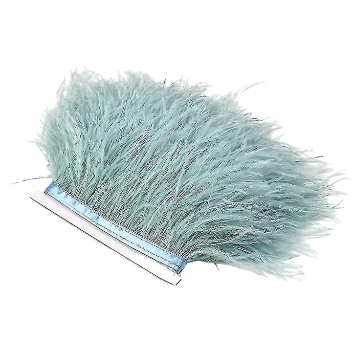 Dísztárgy, Longziming, Textil, 8-10 cm, Világoskék