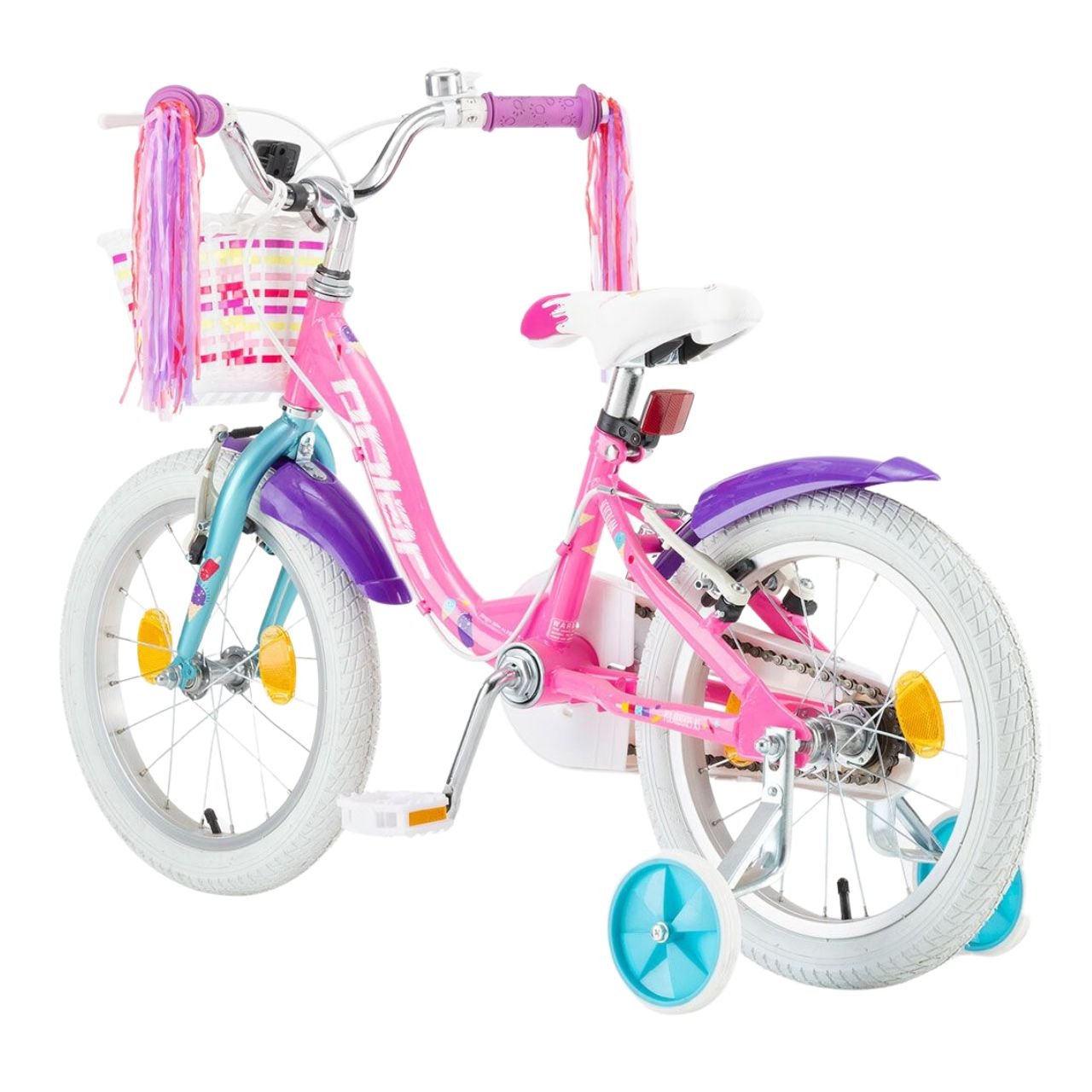 Polar IceCream gyerek kerékpár 16 hüvelykes, rózsaszín