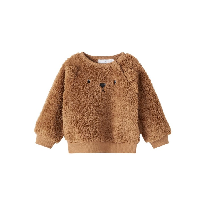 Bluza teddy bebelusi, baieti - Name It Sebastian 62-68 CM