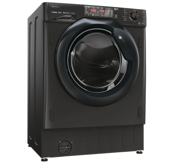 Masinia de spalat rufe cu uscator incorporabila Haier, 9/5 KG, 1600 RPM, Clasa D, Inverter Motor, Extra Dry Laundry, Steam Washing Function, Aqua Stop, Negru, HWDQ90B416FWBB-S 8 res 078613f537e6e36ab56df8d043c032f4