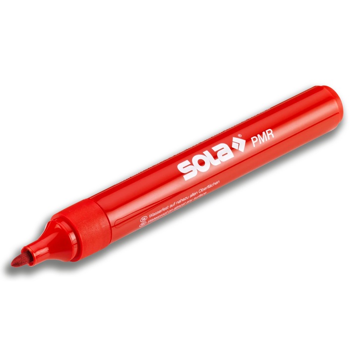 Marker permanent rosu, PMR, 1.5 - 3 mm, SOLA