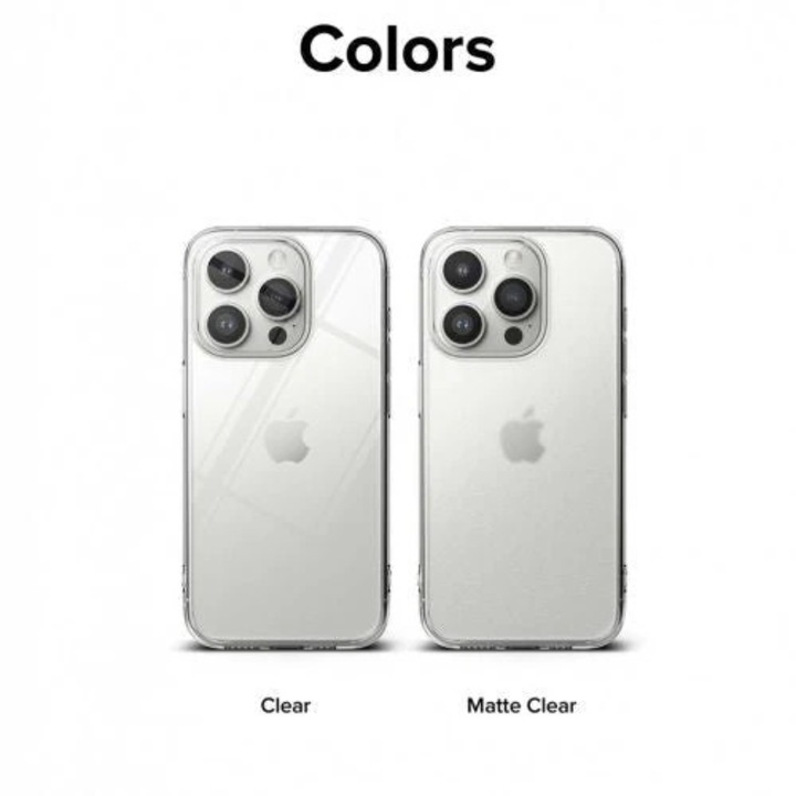 Калъф Ringke Fusion, съвместим с iPhone 15 Pro Max Clear