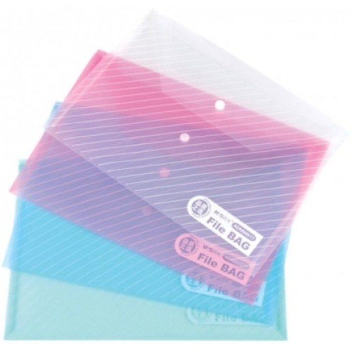 Mapa A4 320 x 225mm, cu capsa, PP, 0.16mm, M&G