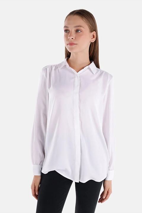 COLIN'S, Camasa vaporoasa regular fit, Alb