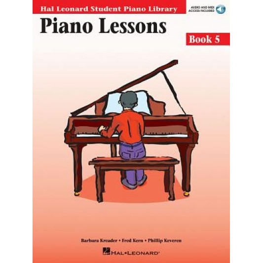 Piano Lessons, Book 5 [With CD (Audio)], Barbara Kreader (Author)