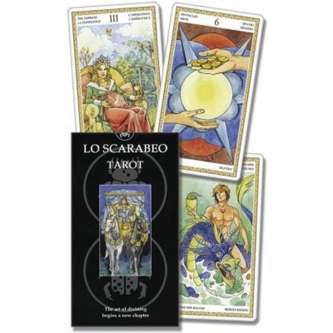 Lo Scarabeo Tarot/Tarot Lo Scarabeo: The Art of Divining Begins a New Chapter/El Arte de La Adivinacion Abre Un Capitulo Nuevo - Mark McElroy (Author)