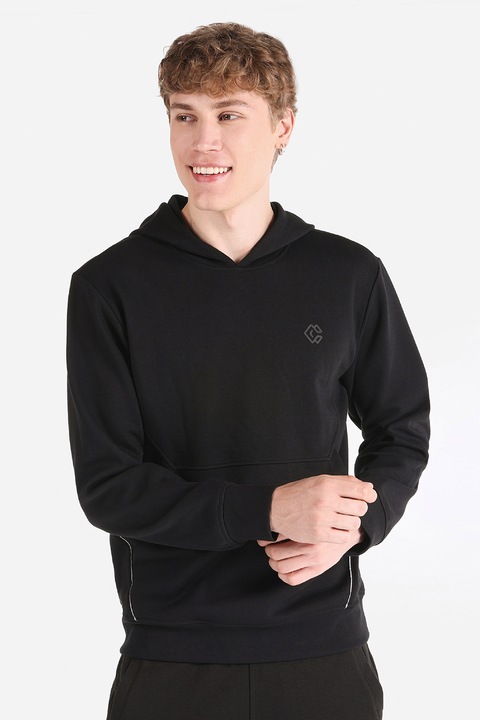 COLIN'S, Hanorac cu buzunar kangaroo, Negru