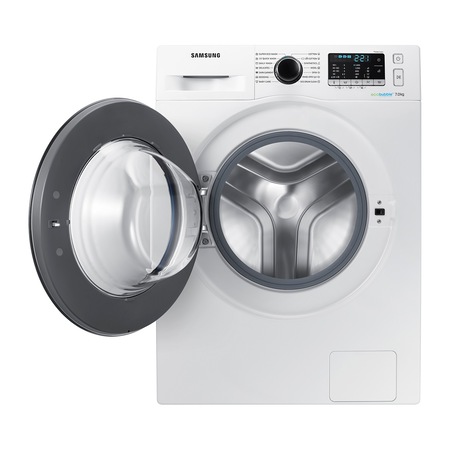Masina de spalat rufe Samsung WW70J5545FW/LE, EcoBubble, 7 kg, 1400 RPM, Clasa A+++, 60 cm, Alb