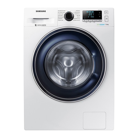 Masina de spalat rufe Samsung WW70J5246FW/LE, EcoBubble, Motor Inverter Digital, 7 kg, 1200 RPM, Clasa A+++, 60 cm, Alb