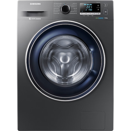 Masina de spalat rufe Samsung WW70J5446FX/LE, EcoBubble, Motor Inverter Digital, 7 kg, 1400 RPM, Clasa A+++, 60 cm, Inox