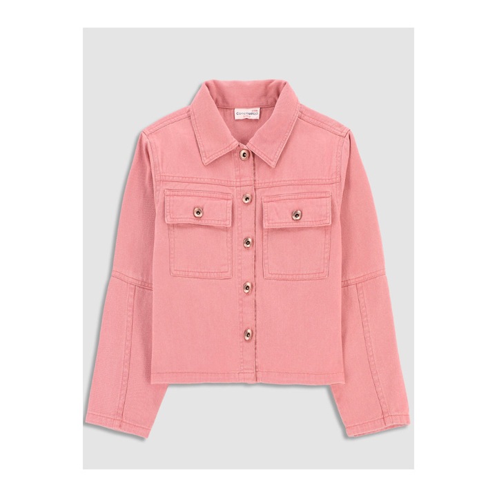 Geaca copii, Coccodrillo, 302630639, Bumbac, Roz, Roz