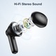 Casti Wireless in ear Saphiro S15, Sport, Stereo, Bluetooth 5.2, Negru