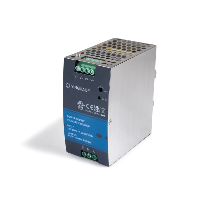 Захранване за DIN шина Yingjiao, INNY, YSDN240, 24V, 240W, 10A, IP20