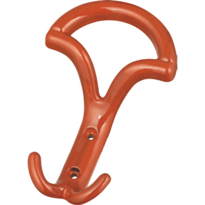 Cuier triunghi mare, din plastic, 3101-07 - alun