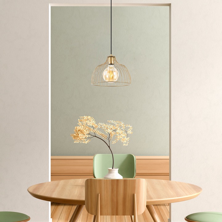 Полилей, златист, 28 x 28 x 126 cm