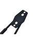 Set 2 bucati Suport cu carlig pentru garaj, TMY, HK03C, Greutate maxima suportata 25 kg Negru