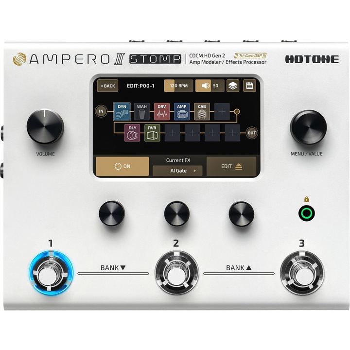 Hangprocesszor, Hotone, 127 dB, Fehér