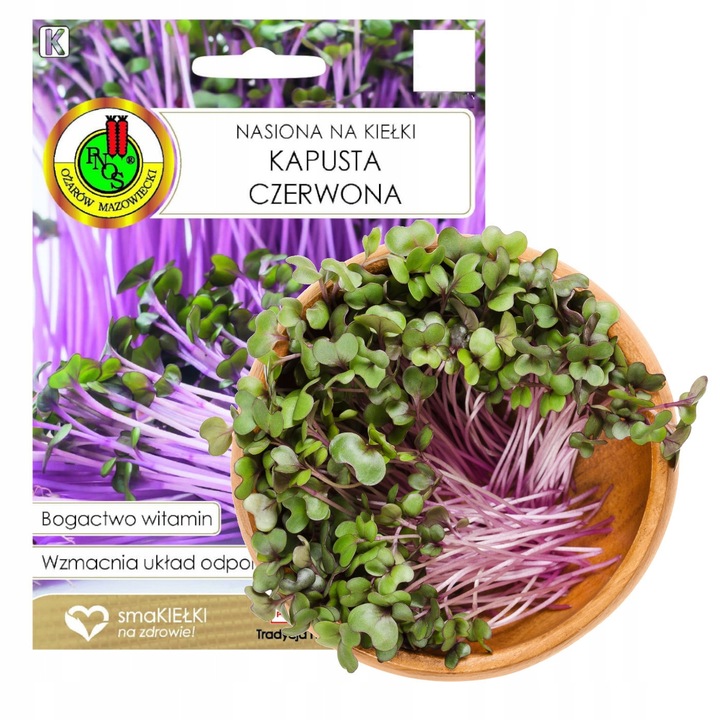 Seminte Pentru Varza Rosie, Pnos, Specie Varza Rosie, Gramaj 8 g, Dimensiuni Pachet 11.5 X 16 cm, 8 g