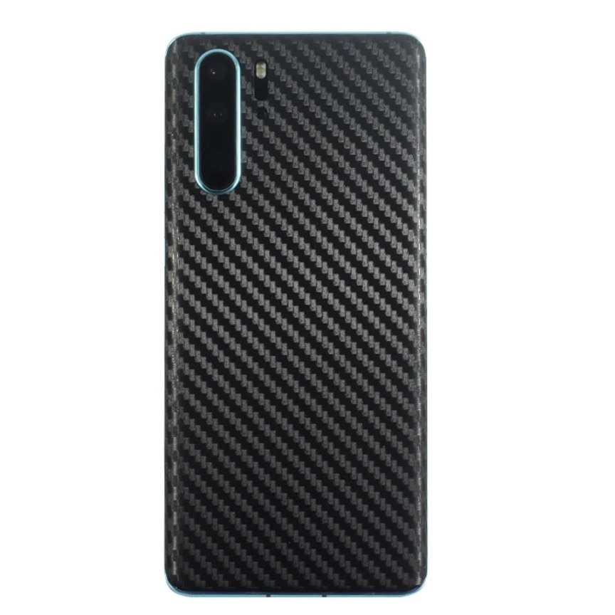 Folie Autocolanta Skin Pentru Huawei Nova Y Carbon Negru Protectie