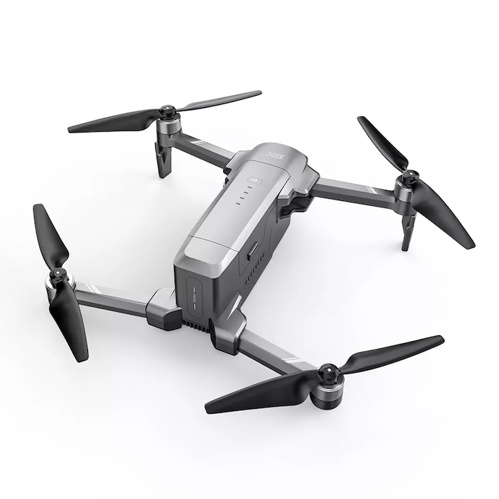 Drone kamera, F22S Pro, 4K, HD, 5G, 35min, 3500m, WiFi, Gimbal, 3 elem, szürke