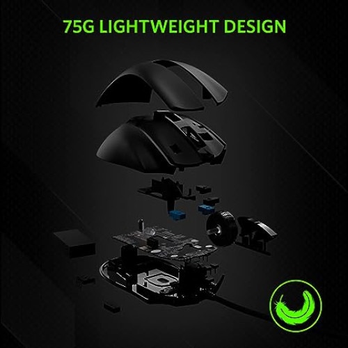 Mouse, Redragon, Devourer M993, Gaming, Wireless/USB, 26000 dpi, 7btns ...