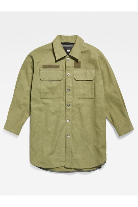 Geaca dama, G-STAR, 302680009, Bumbac, Verde, Verde