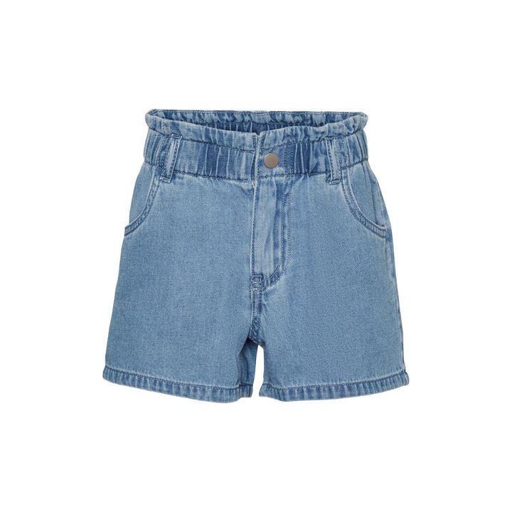 Hosszú nadrág, Vero Moda Girl, 302150021, pamut, kék, Kék