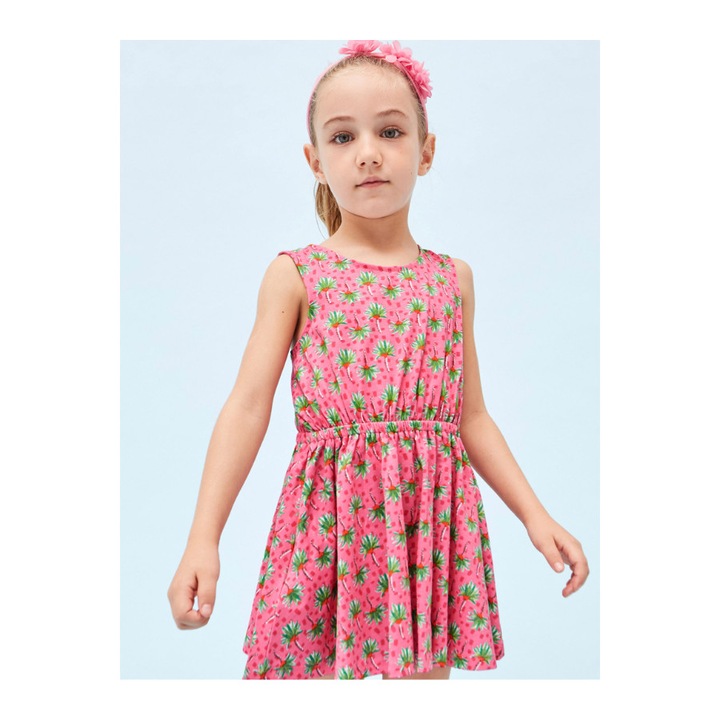 Lányruha, Mayoral, 302080588, pamut, rózsaszín, Rózsaszín