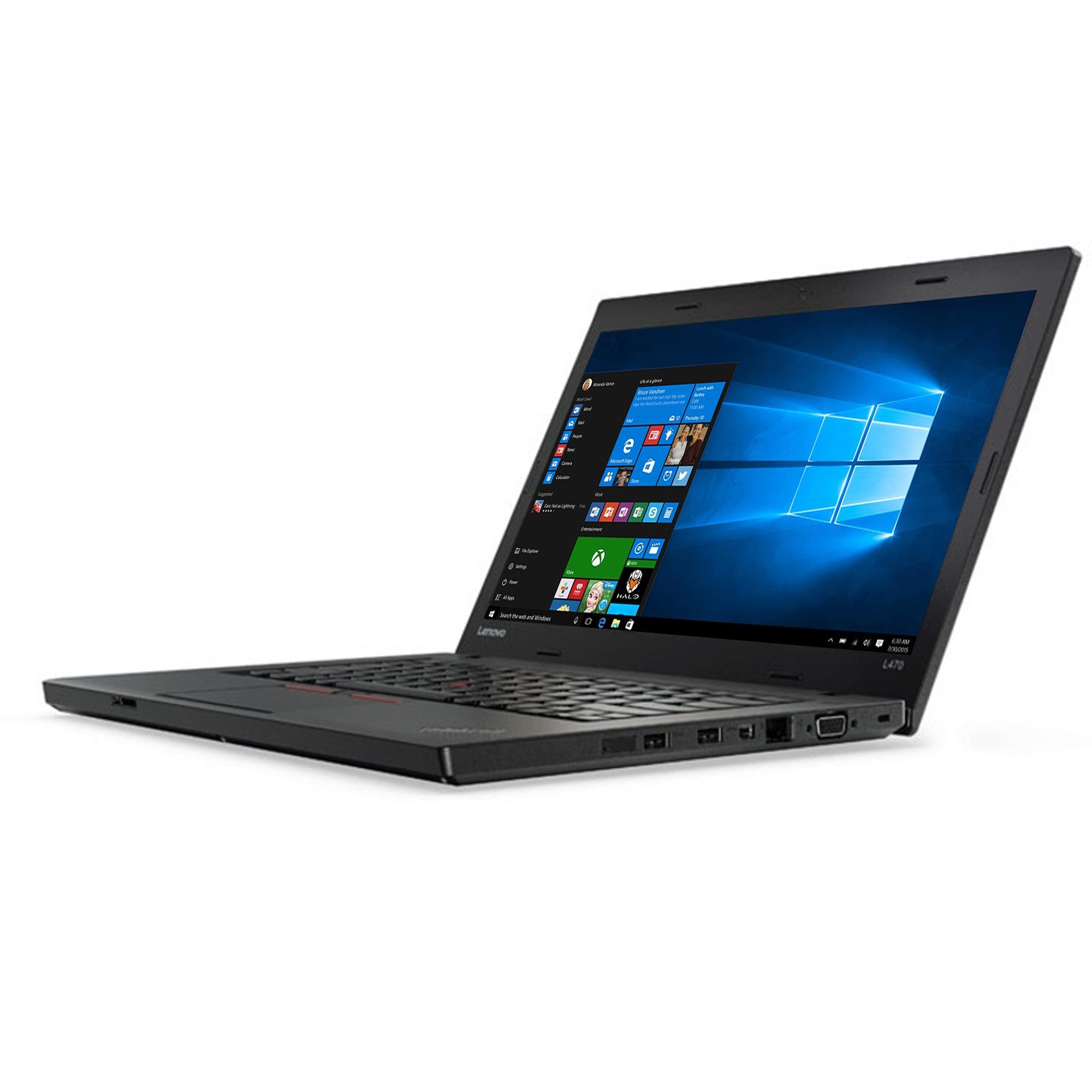 Laptop Lenovo ThinkPad L470 cu procesor Intel® Core™ i5-7200U pana