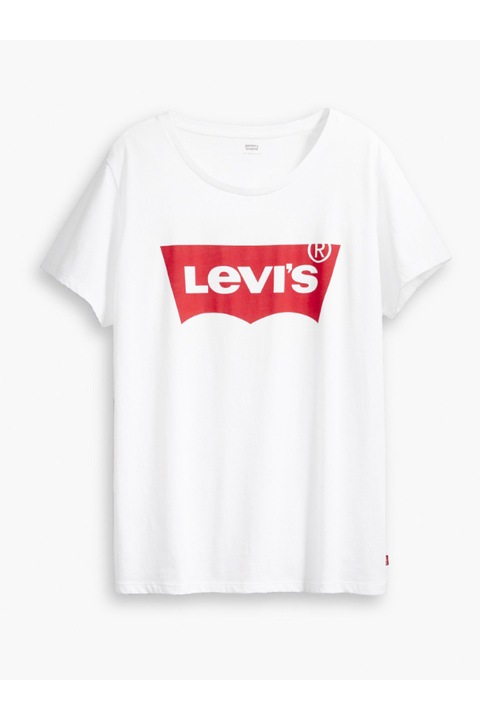 Tricou dama, Levi's, 302504909, Bumbac, Alb, 2XS INTL