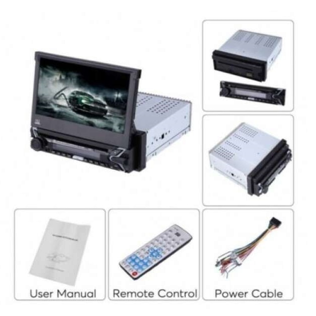 Unitate principala multimedia cu ecran tactil, de 7 inchi, cu ...