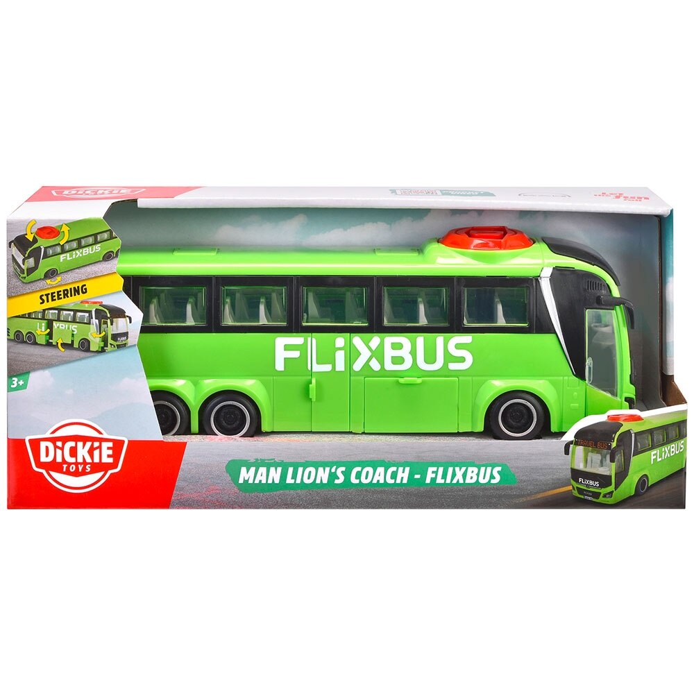 Dickie Toys MAN Lion s turistabusz 26 5 cm es z ld Flixbus eMAG.hu